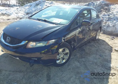2014 Honda Civic Lx из США, поврежденный, VIN 2HGFB2F57EH516864